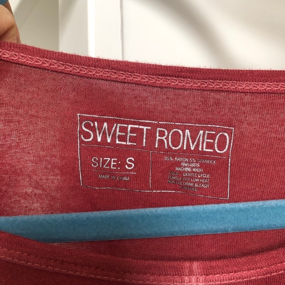 Sweet Romeo Tie Dye Top - Picture 3 of 4